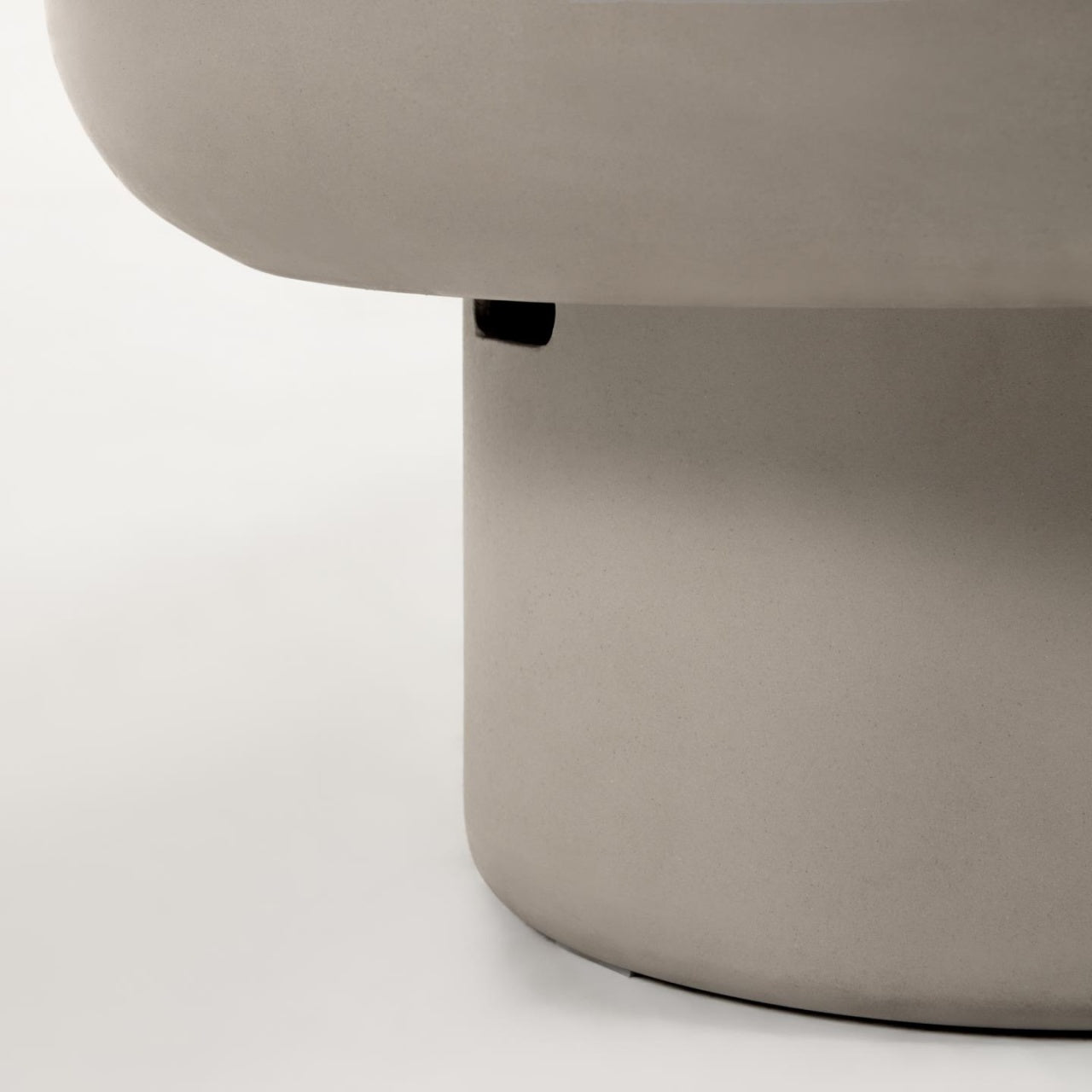 Masa de cafea exterior gri din ciment 60x140 cm Taimi Kave Home
