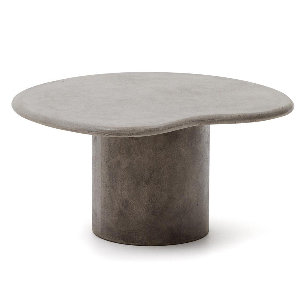 Masa de cafea gri din ciment 77x83 cm Macarella Kave Home