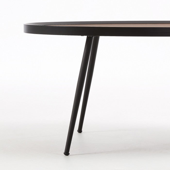 Masa de cafea maro din lemn 56x102 cm Kinsley Kave Home