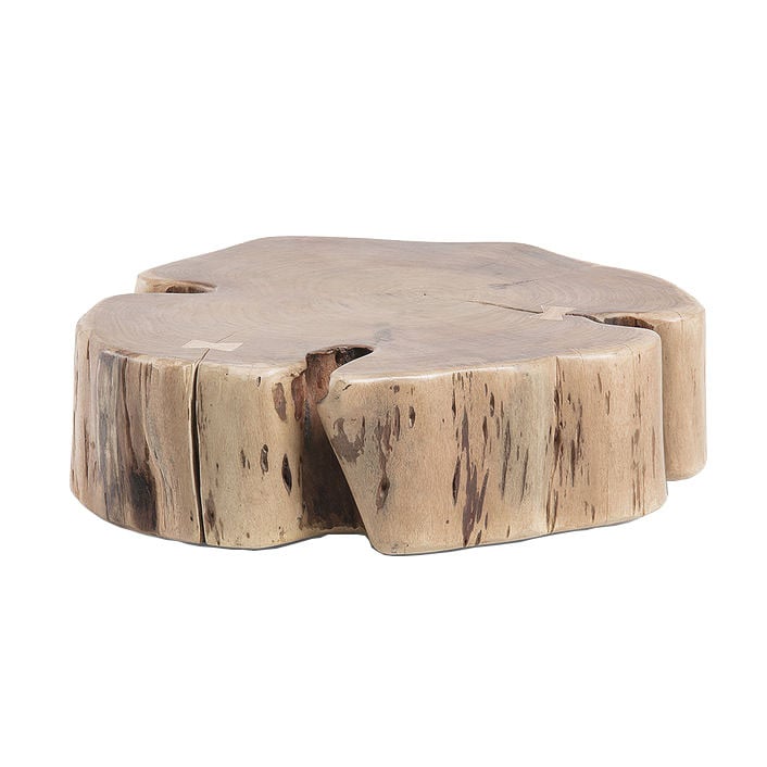 Masa de cafea maro din lemn 60x65 cm Essi Kave Home