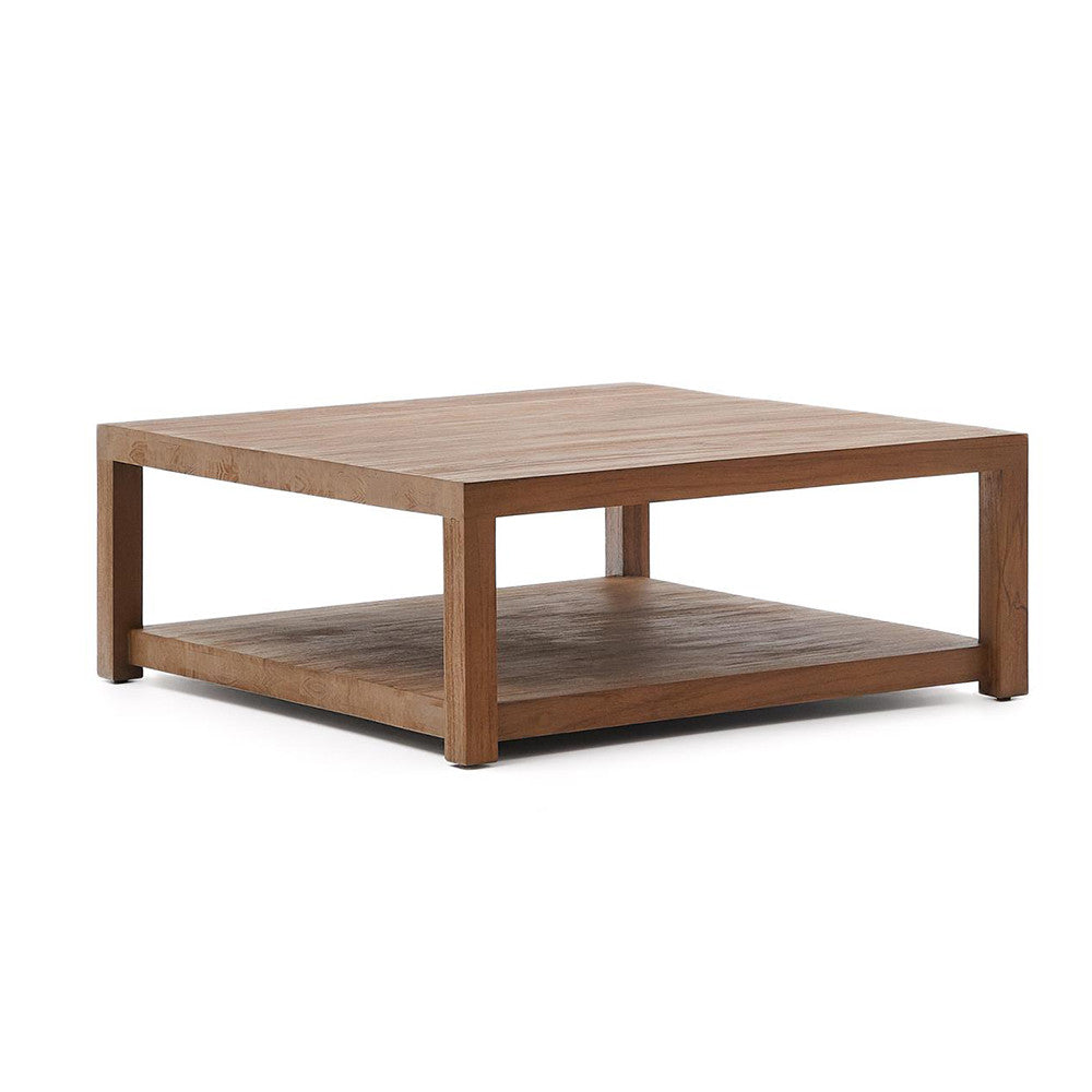 Masa de cafea maro din lemn 90x90 cm Sashi Kave Home