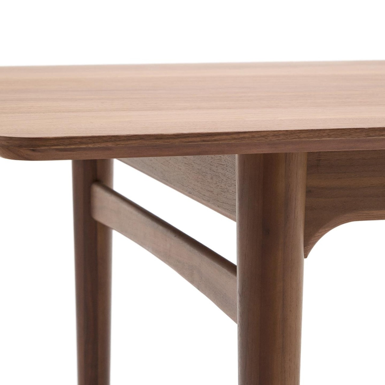 Masa dining extensibila maro din lemn 100x200(260) cm Elan Kave Home