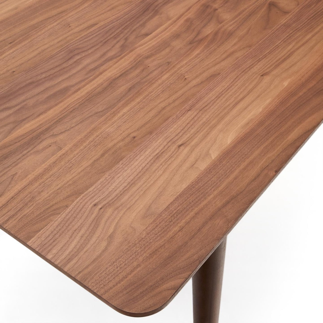 Masa dining extensibila maro din lemn 100x200(260) cm Elan Kave Home