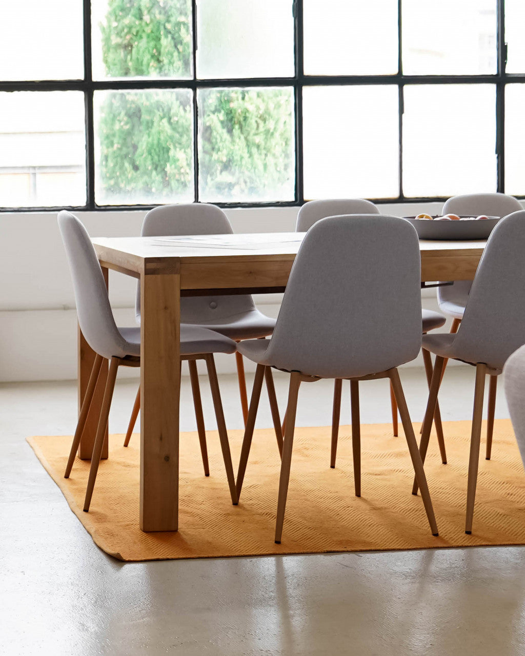 Masa dining extensibila maro din lemn 100x200(280) cm Briva Kave Home