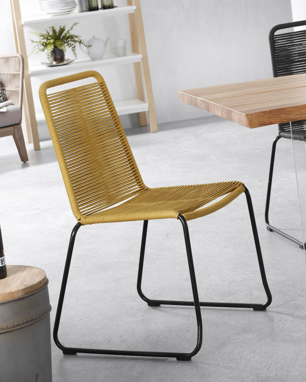 Masa dining maro din lemn 100x220 cm Lotty Kave Home