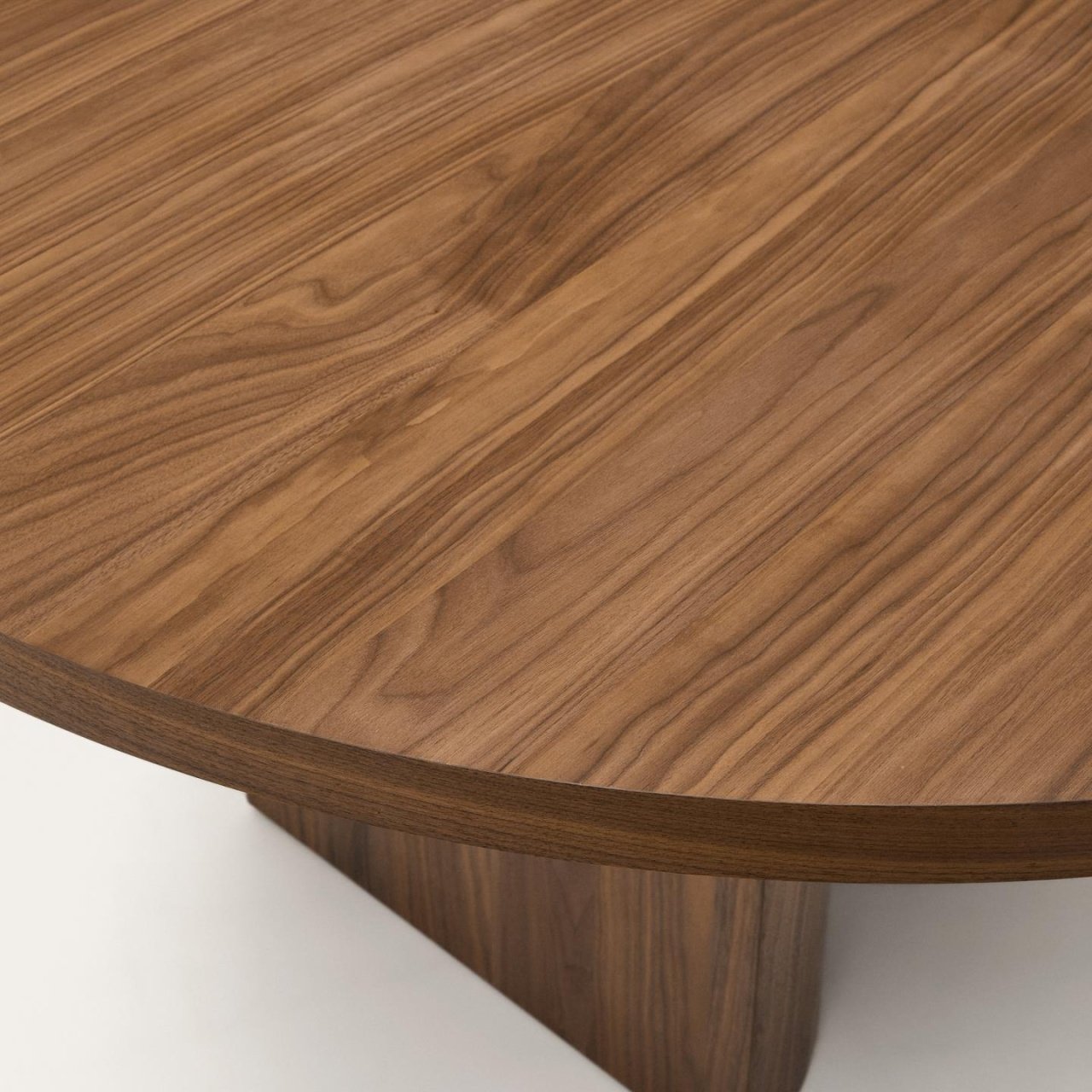 Masa dining maro din lemn 100x240 cm Nealy Walnut Kave Home