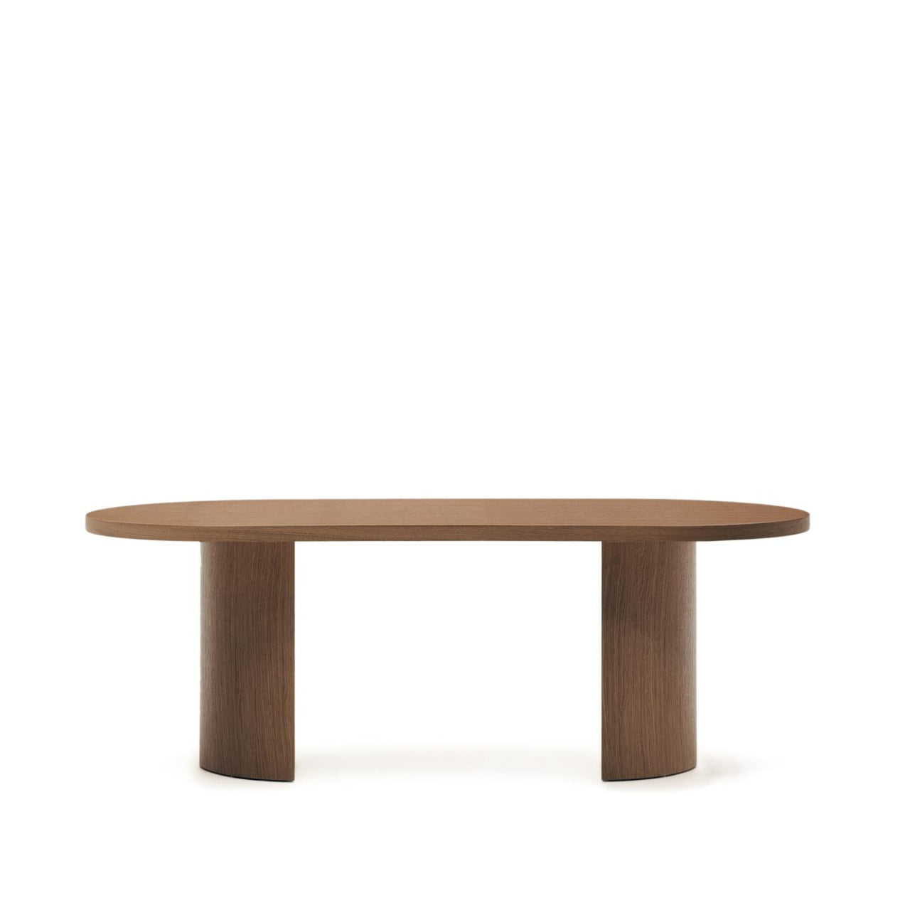 Masa dining maro din lemn 100x240 cm Nealy Walnut Kave Home