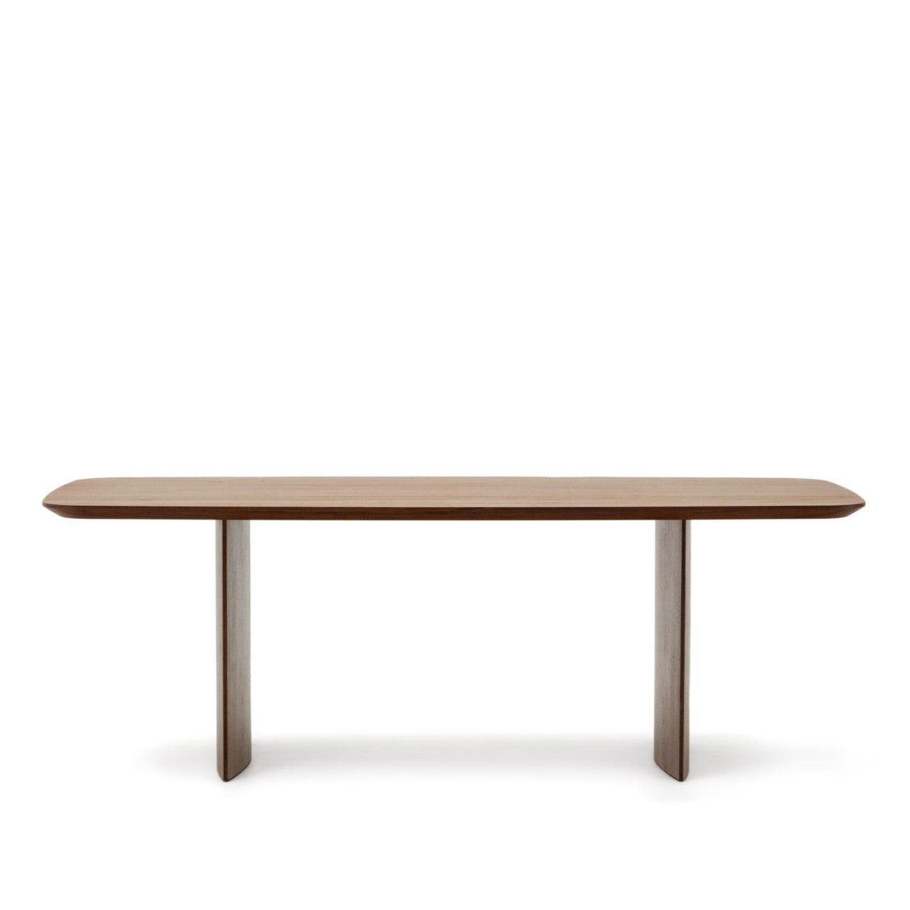 Masa dining maro inchis 100x240 cm Litto Kave Home