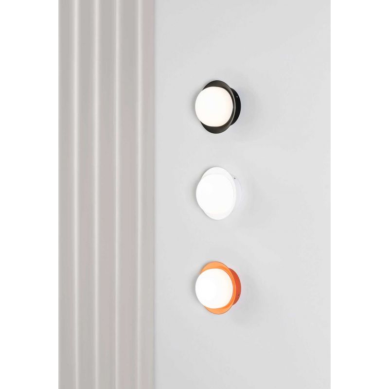 Mini Aplica LED de perete / tavan design modern IP44 MAY Black