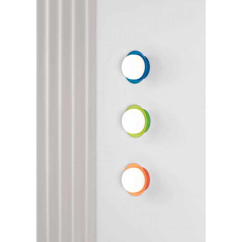 Mini Aplica LED de perete / tavan design modern IP44 MAY Blue