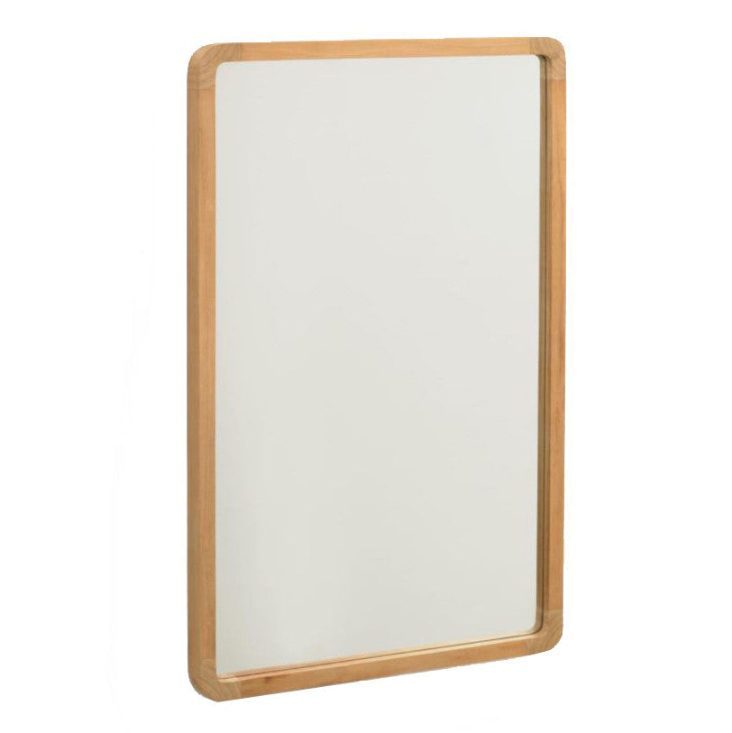 Oglinda dreptunghiulara maro din lemn 45x70 cm Shamel Kave Home