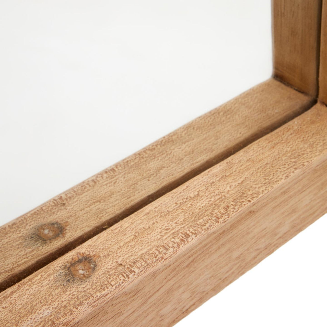 Oglinda dreptunghiulara maro din lemn 50x120 cm Maden Kave Home