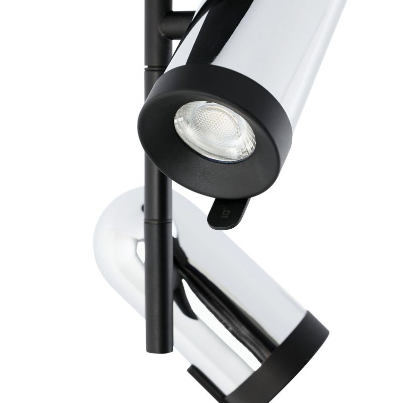 Plafoniera LED moderna cu 2 spoturi directionabile ORLEANS 2L crom