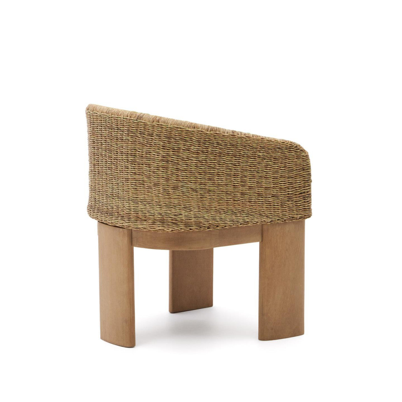 Scaun dining maro din lemn Xoriguer Kave Home