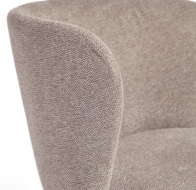 Scaun dining maro din textil Ciselia Kave Home