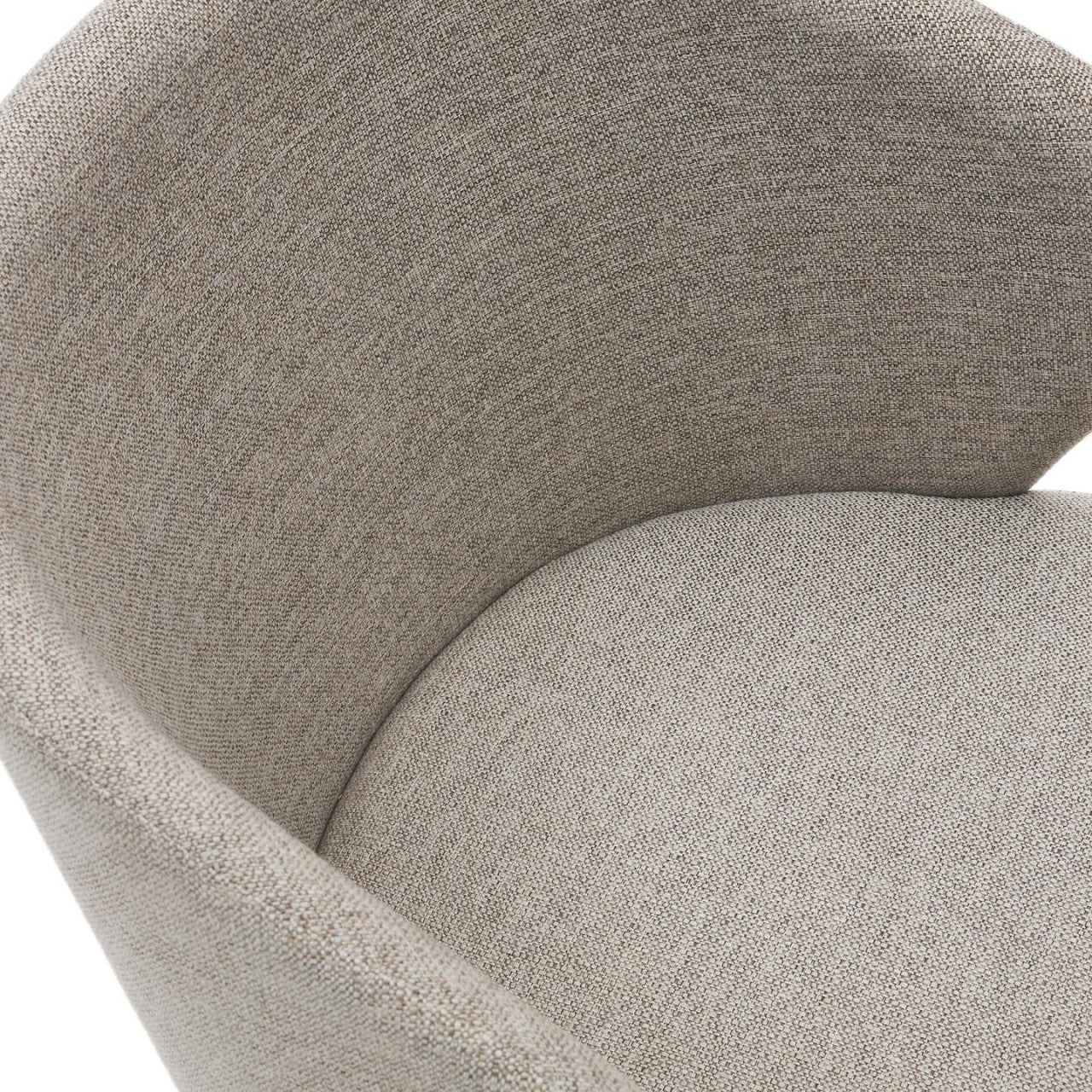 Scaun dining maro/maro inchis din textil Darice Kave Home