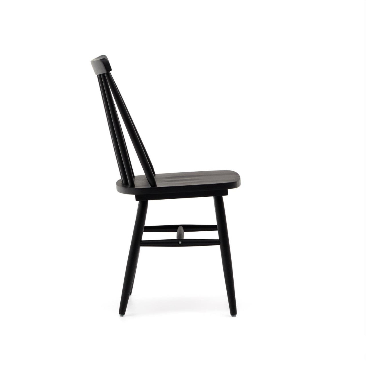Scaun dining negru din lemn Tressia Style Kave Home
