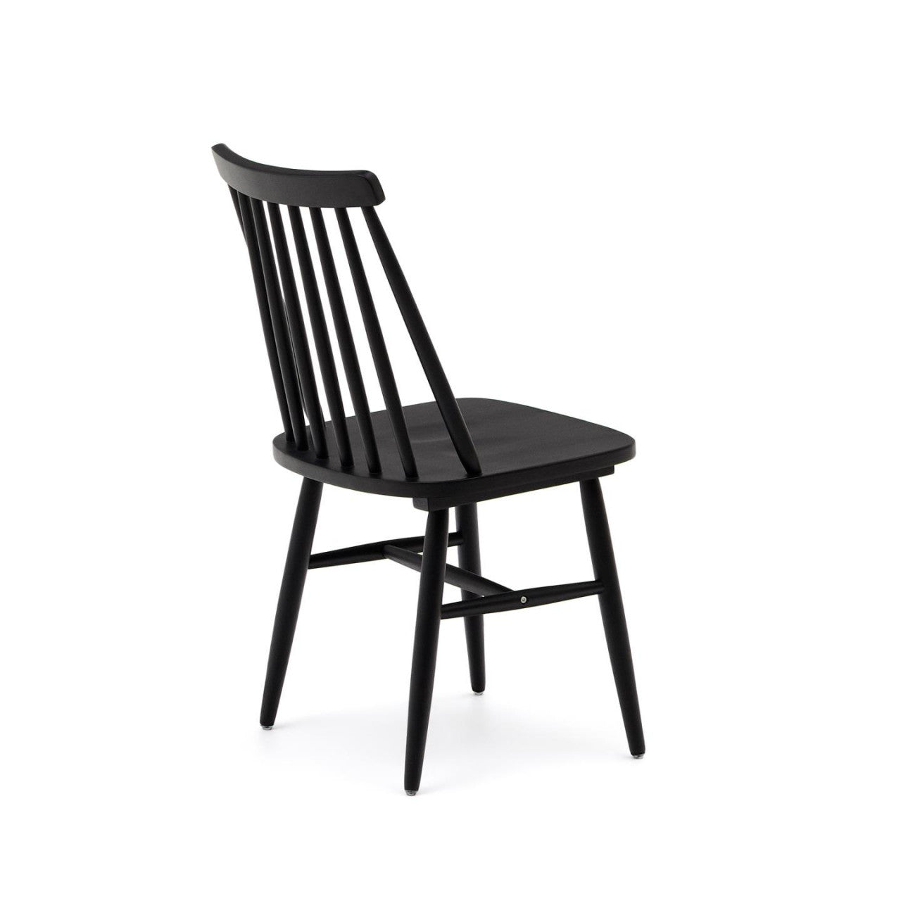 Scaun dining negru din lemn Tressia Style Kave Home