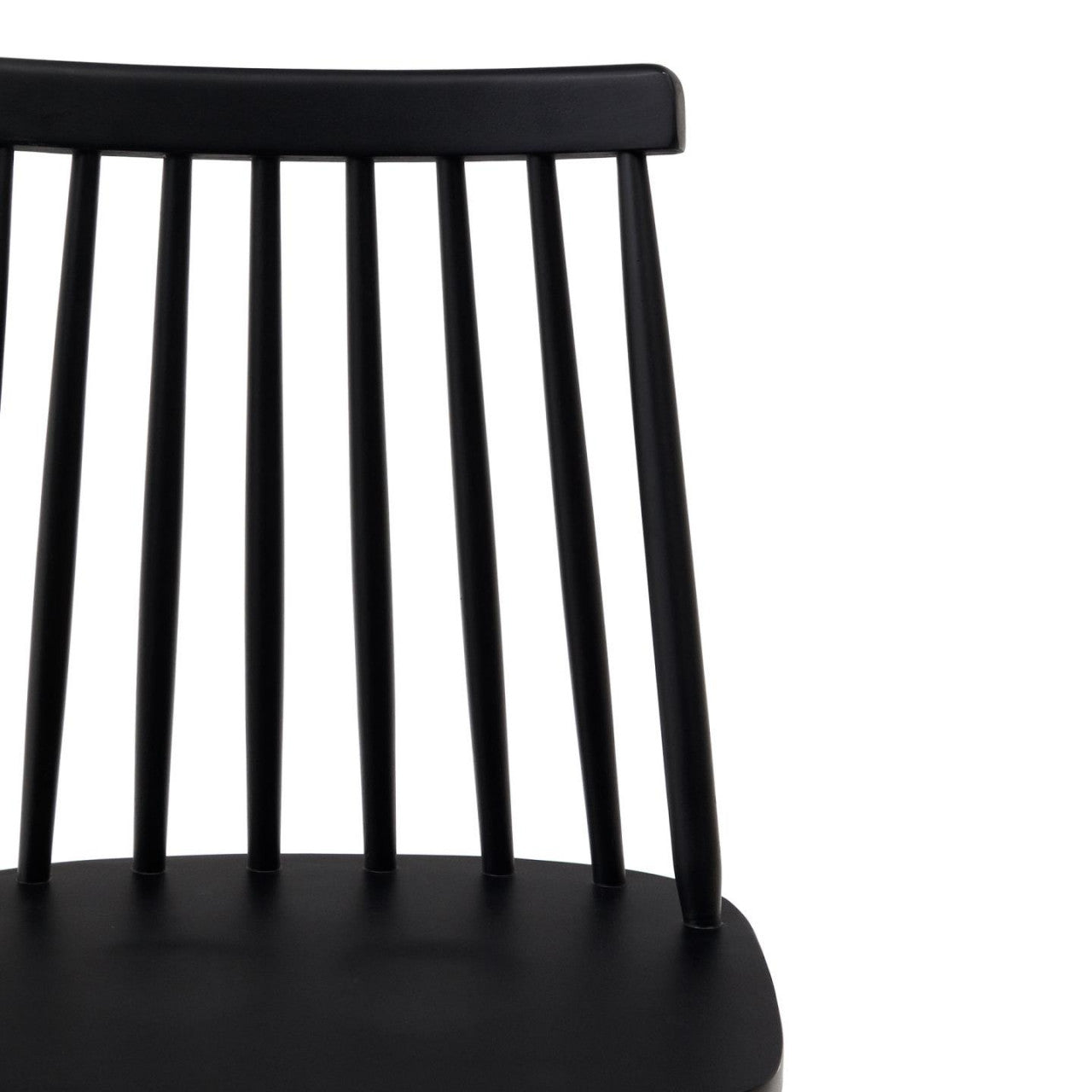 Scaun dining negru din lemn Tressia Style Kave Home