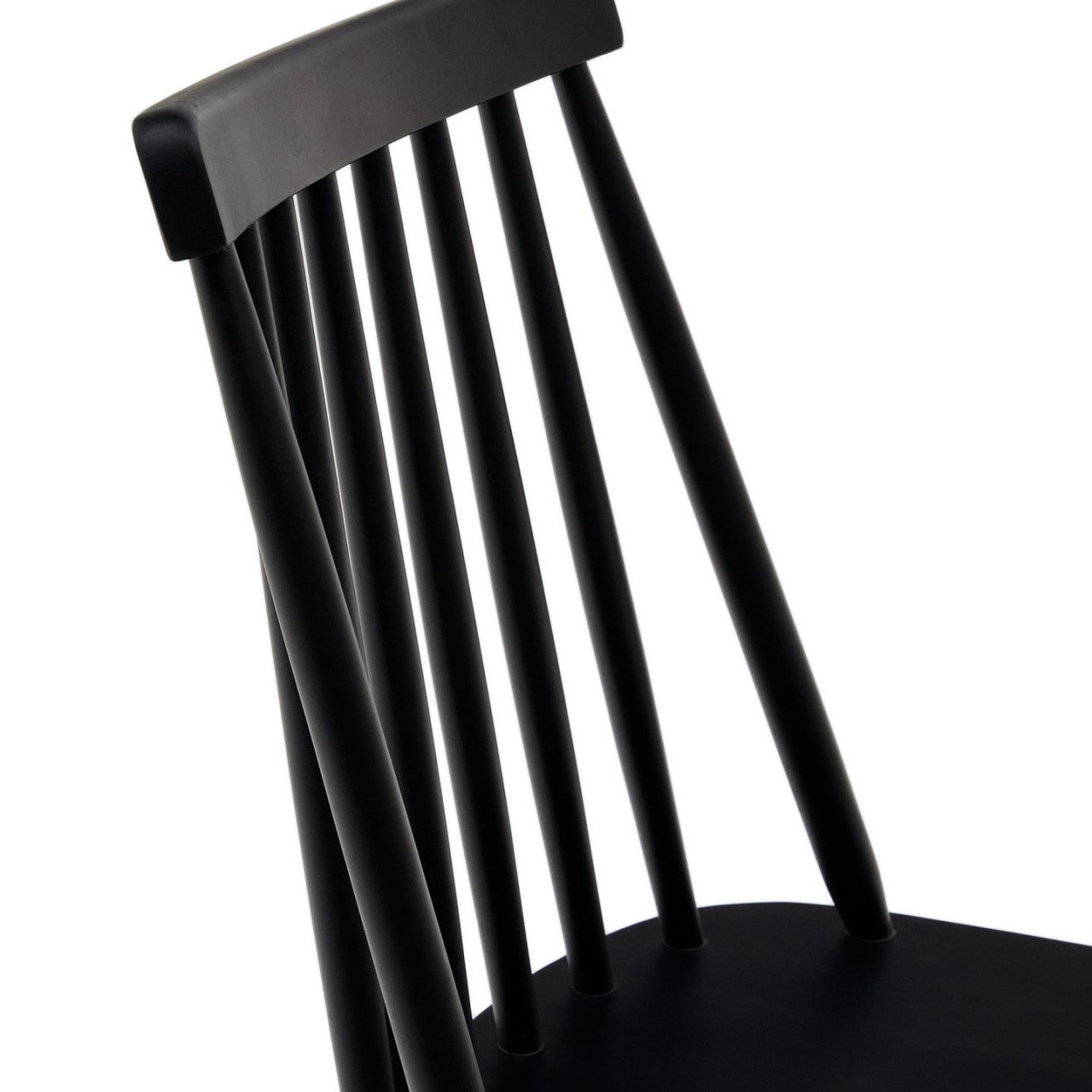 Scaun dining negru din lemn Tressia Style Kave Home