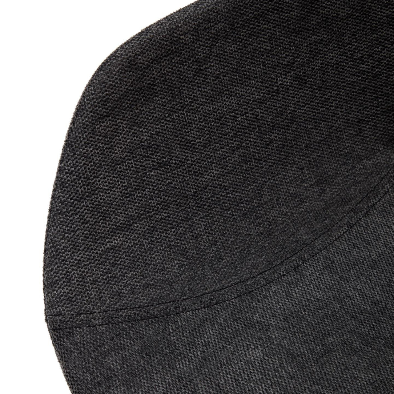 Scaun dining negru/gri din textil Tissiana Kave Home