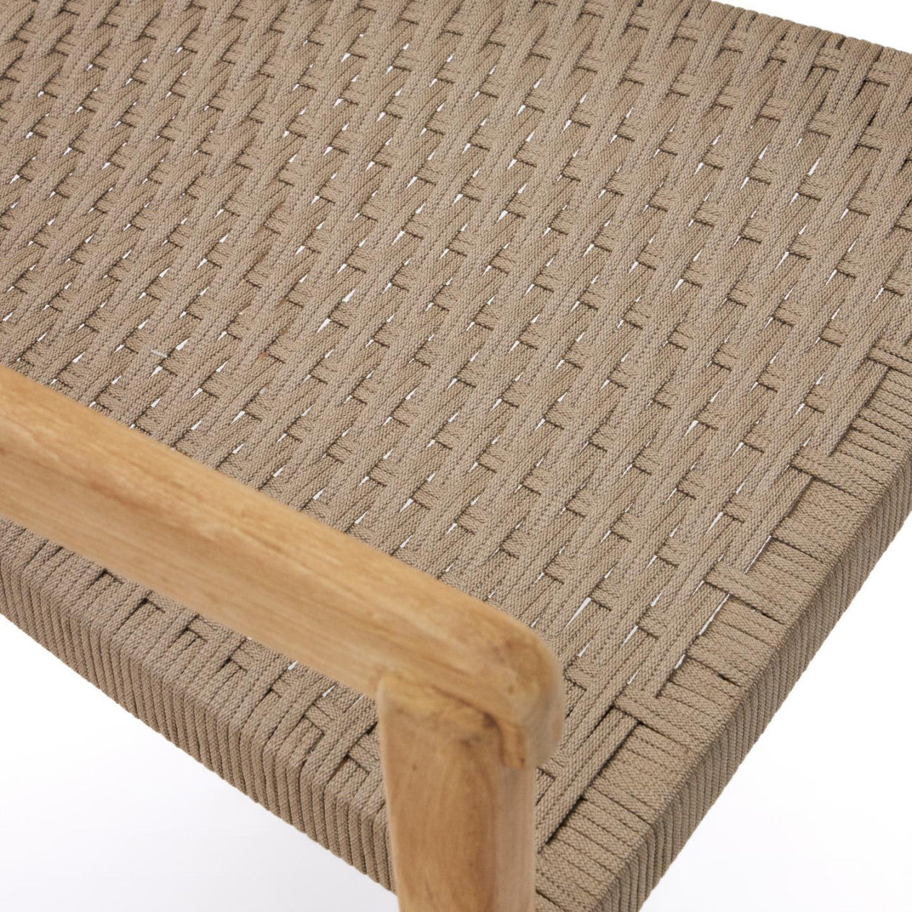 Scaun exterior dining maro din lemn Icaro Kave Home