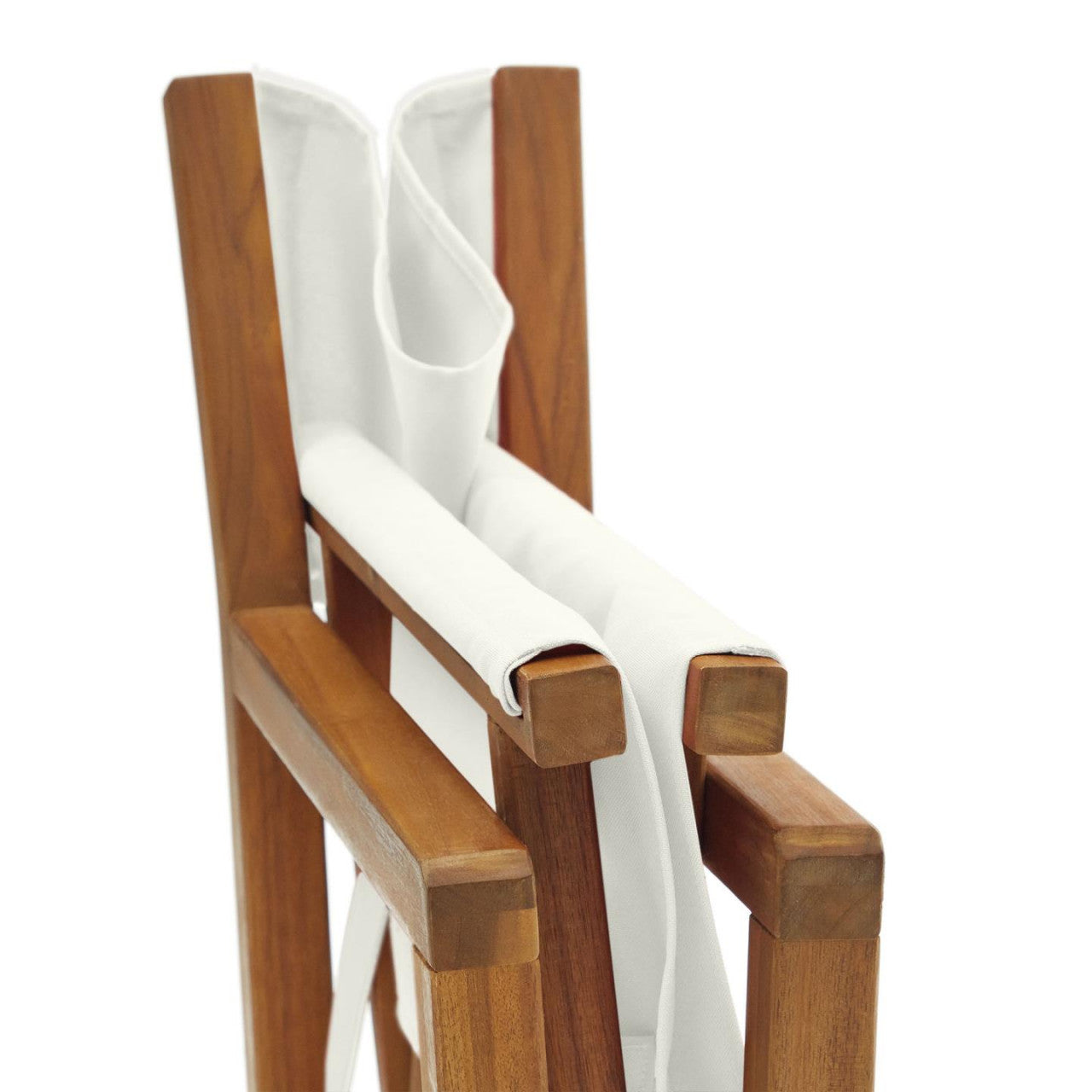 Scaun exterior pliabil bej/maro din textil Thianna Kave Home