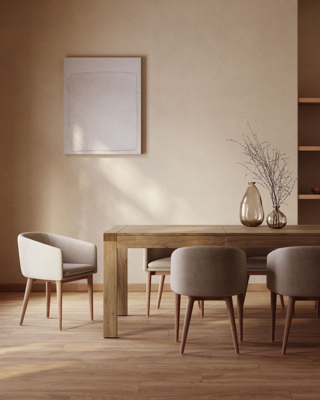 Tablou alb 80x100 cm Rodes Kave Home