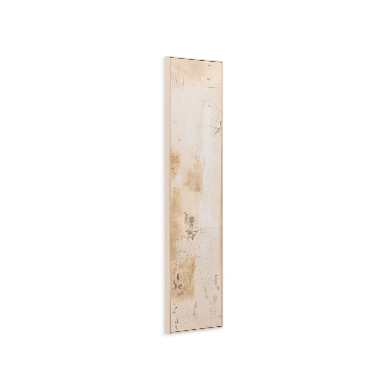Tablou bej din fibre naturale 47x182 cm Silpa Kave Home