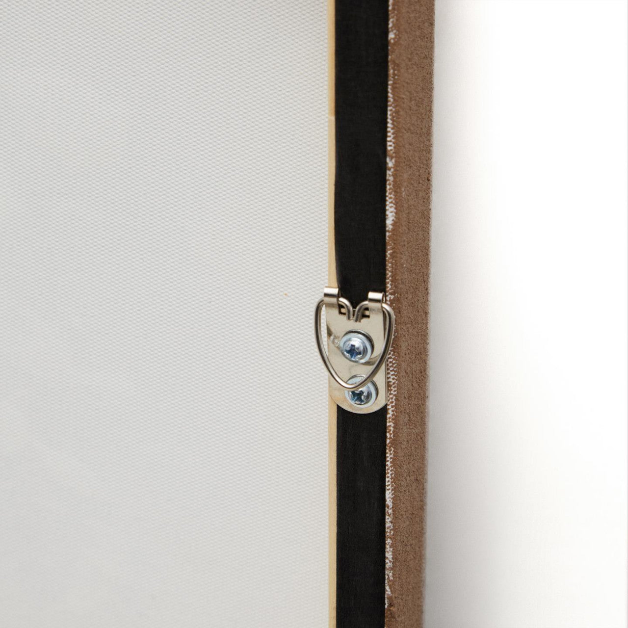 Tablou maro din lemn 100x100 cm Sabira Kave Home