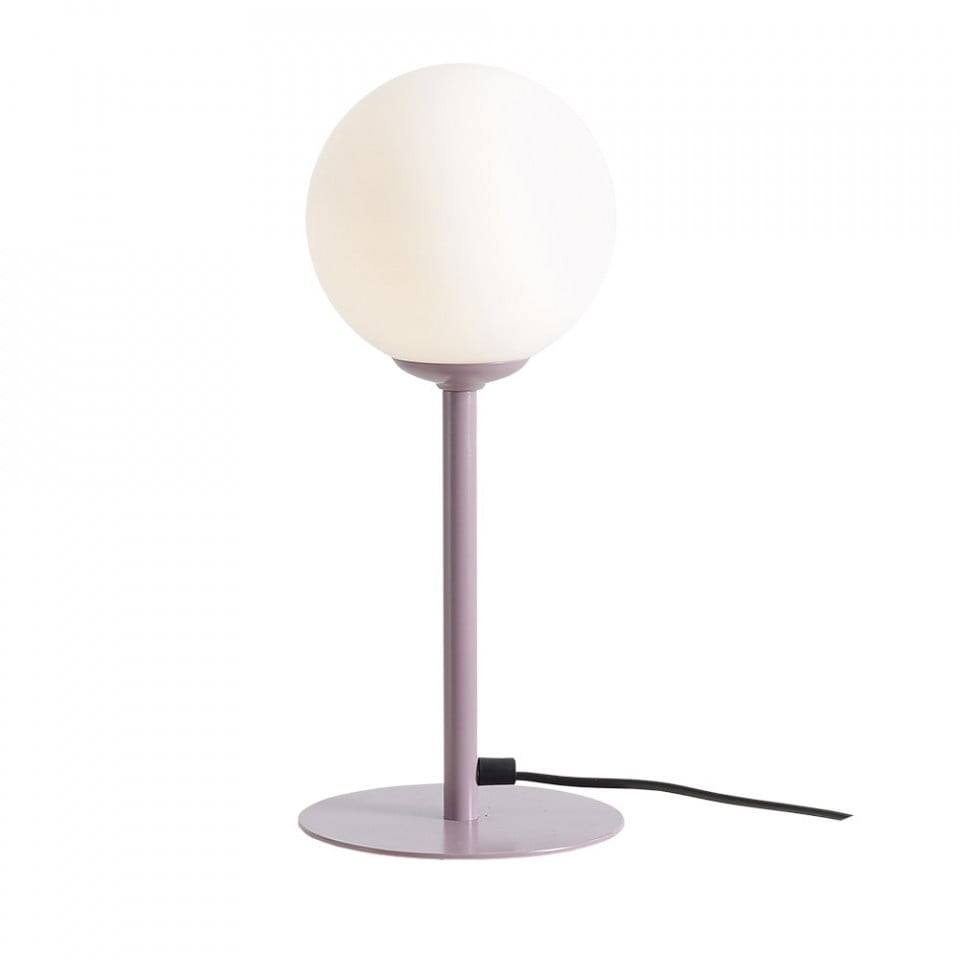 Veioza lila din metal 35 cm Pinne Aldex