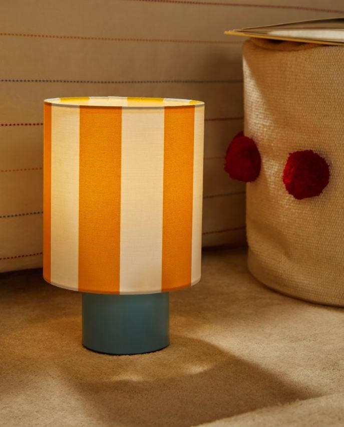 Veioza multicolora din metal 25 cm Ciral Kave Home