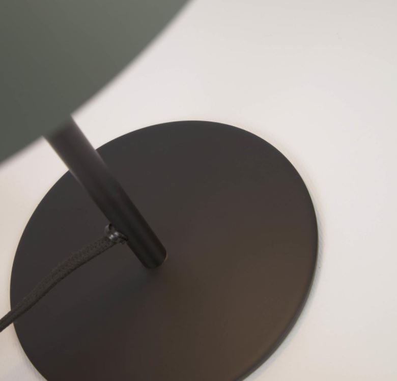 Veioza verde din metal 33 cm Aleyla Kave Home