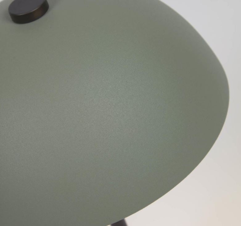 Veioza verde din metal 33 cm Aleyla Kave Home