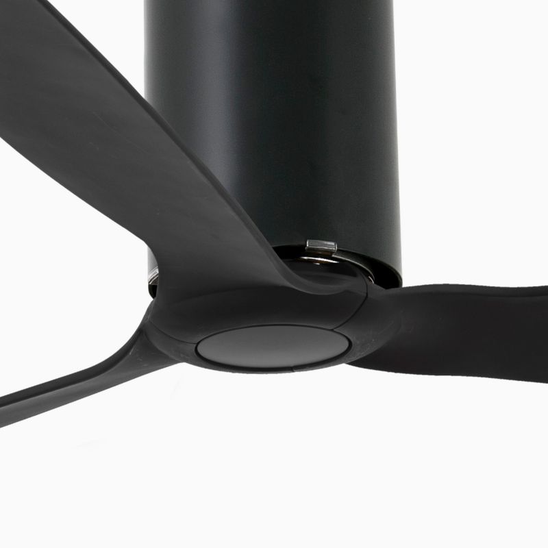 Ventilator cu telecomanda TUBE negru mat