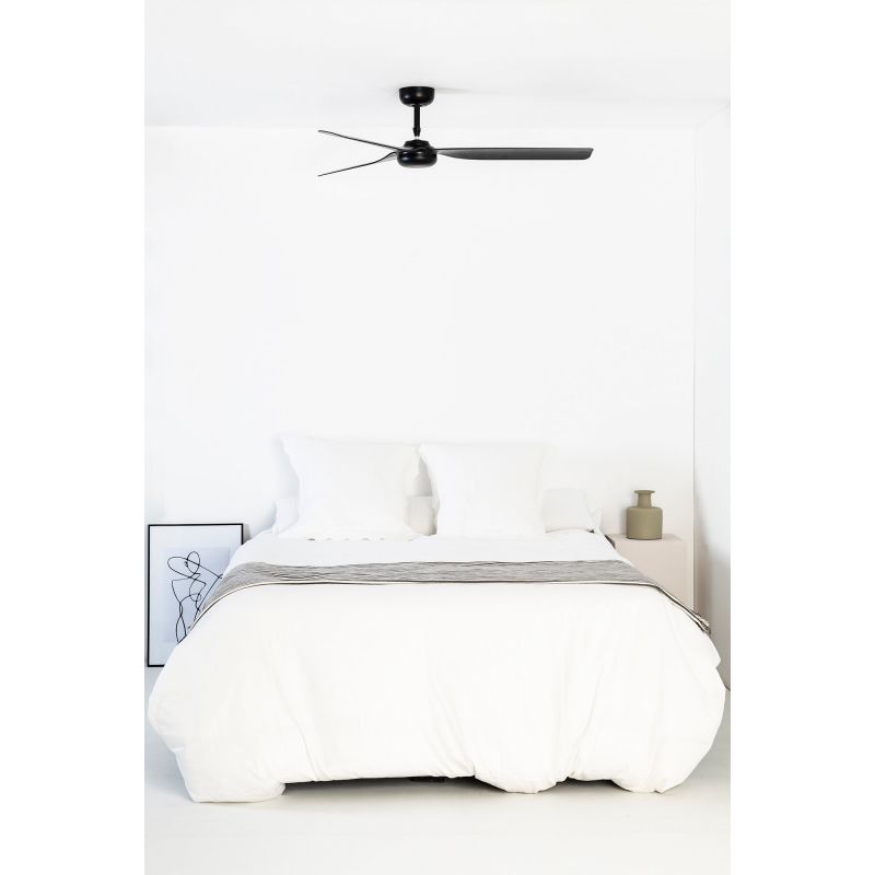 Ventilator de tavan cu telecomanda PUNT M negru