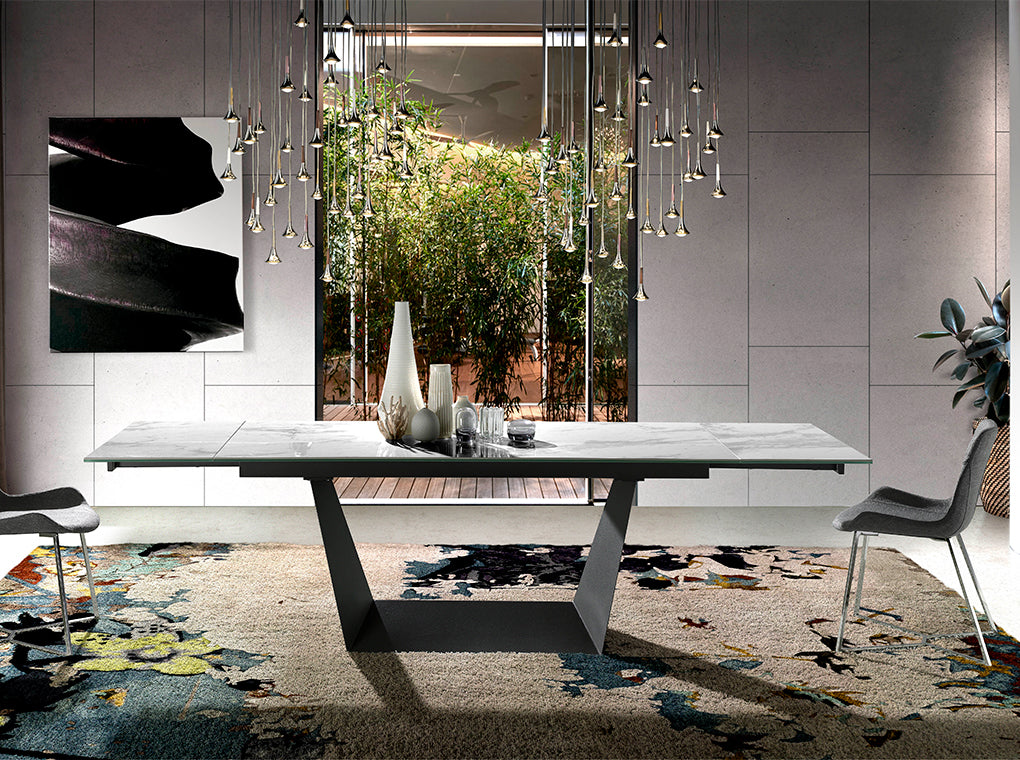 Masa de Dining din Portelan cu Extensii Laterale Angel Cerda