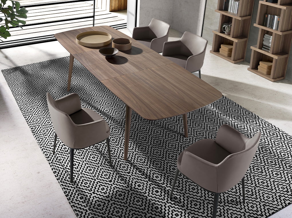 Masa de Dining Extensibila din Nuc Angel Cerda