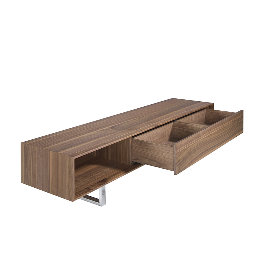 Mobilier TV din Nuc cu Picioare din Otel Angel Cerda
