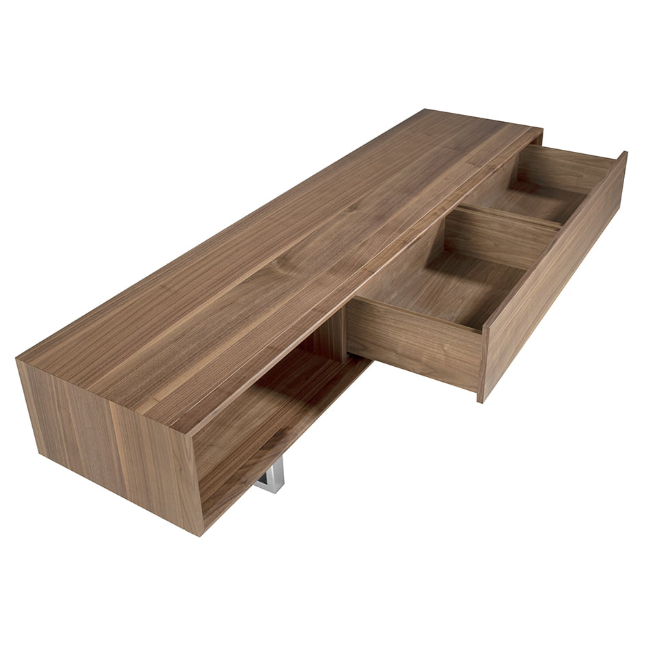 Mobilier TV din Nuc cu Picioare din Otel Angel Cerda