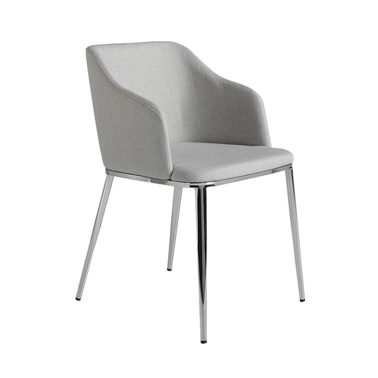 Scaun Antonia Tapitat cu Material Gri Angel Cerda