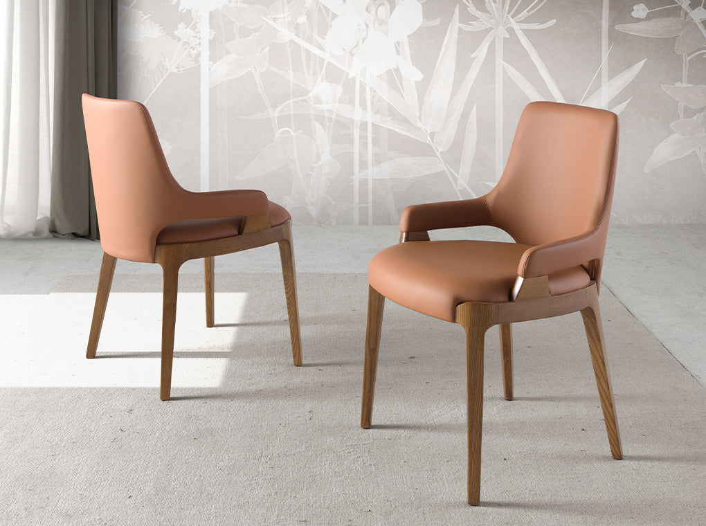 Scaun Tapitat cu Material Textil  Angel Cerda