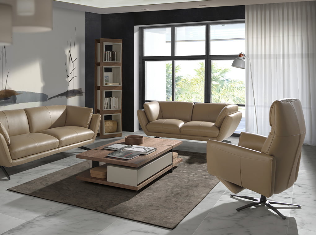 Fotoliu Pivotant de Design Modern cu Mecanisme de Relaxare Angel Cerda