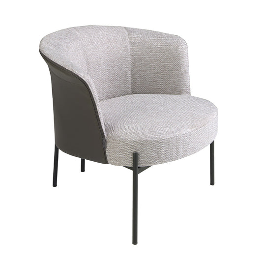 Fotoliu de Design Modern din Stofa si Piele Ecologica Angel Cerda