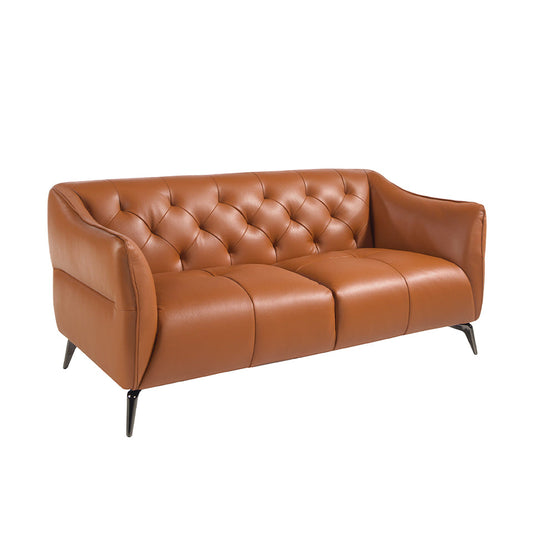 Canapea de Design Modern Tapitata in Piele Maro Angel Cerda