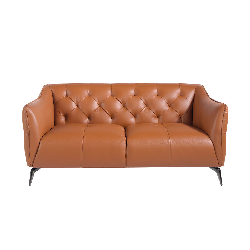 Canapea de Design Modern Tapitata in Piele Maro Angel Cerda