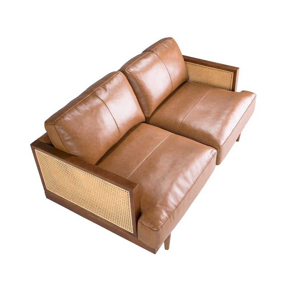 Canapea de Design Modern din Piele Maro Angel Cerda