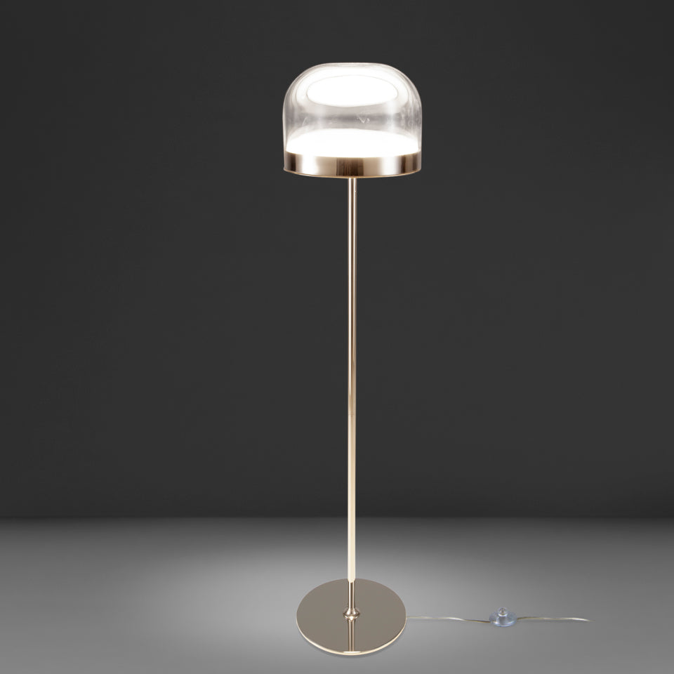 Lampadar din Otel si Sticla Transparenta Angel Cerda