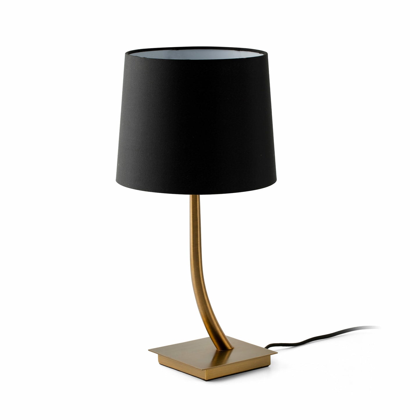 Veioza / Lampa de masa eleganta design clasic REM auriu/negru