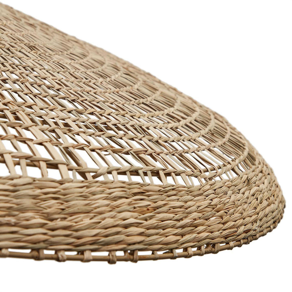 Abajur maro din fibre naturale Cruilles Kave Home